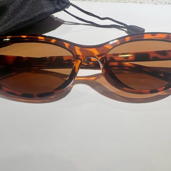 Women's Cat Eye Tortoise Retro Y2K Sunglasses New - Picture 5 of 9